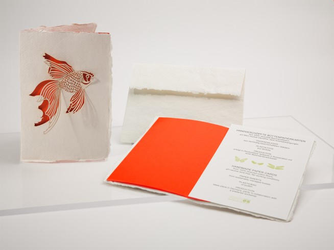 Fish - Handmade Paper Card